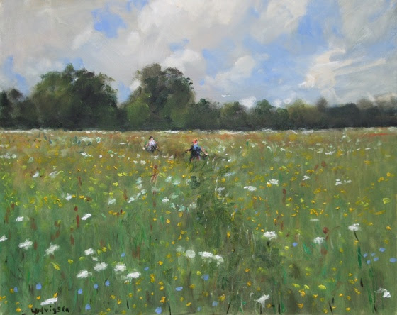 Yorkshire Meadow by Malcolm Ludvigsen