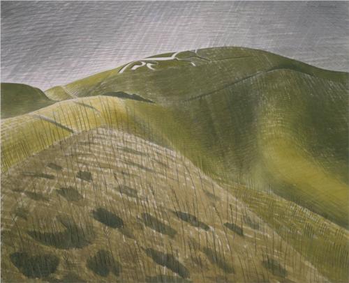 The Vale of the White Horse by Eric Ravilious